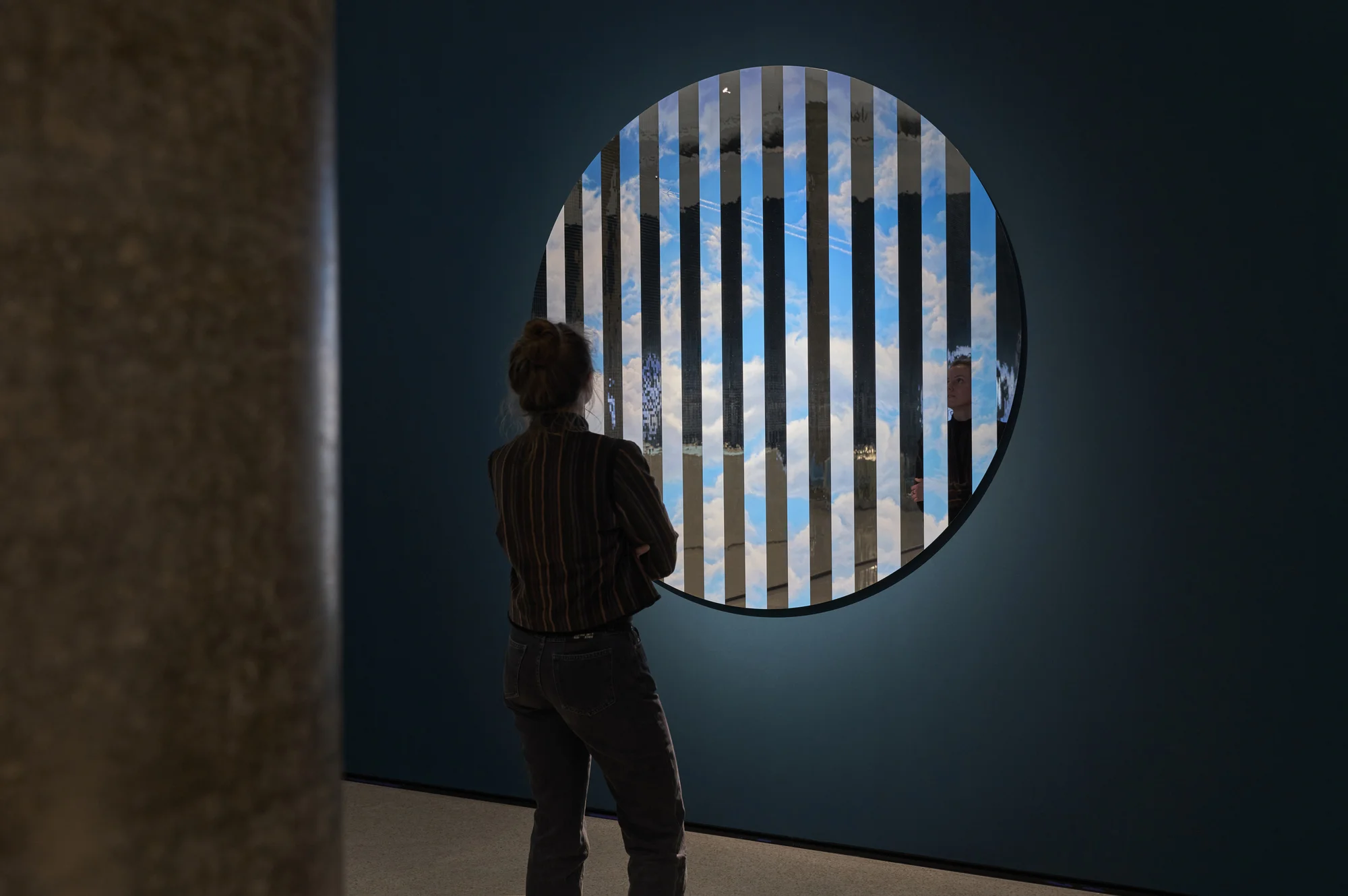 Installation view of Stilleben Mid Gemüse by Elmgreen & Dragset