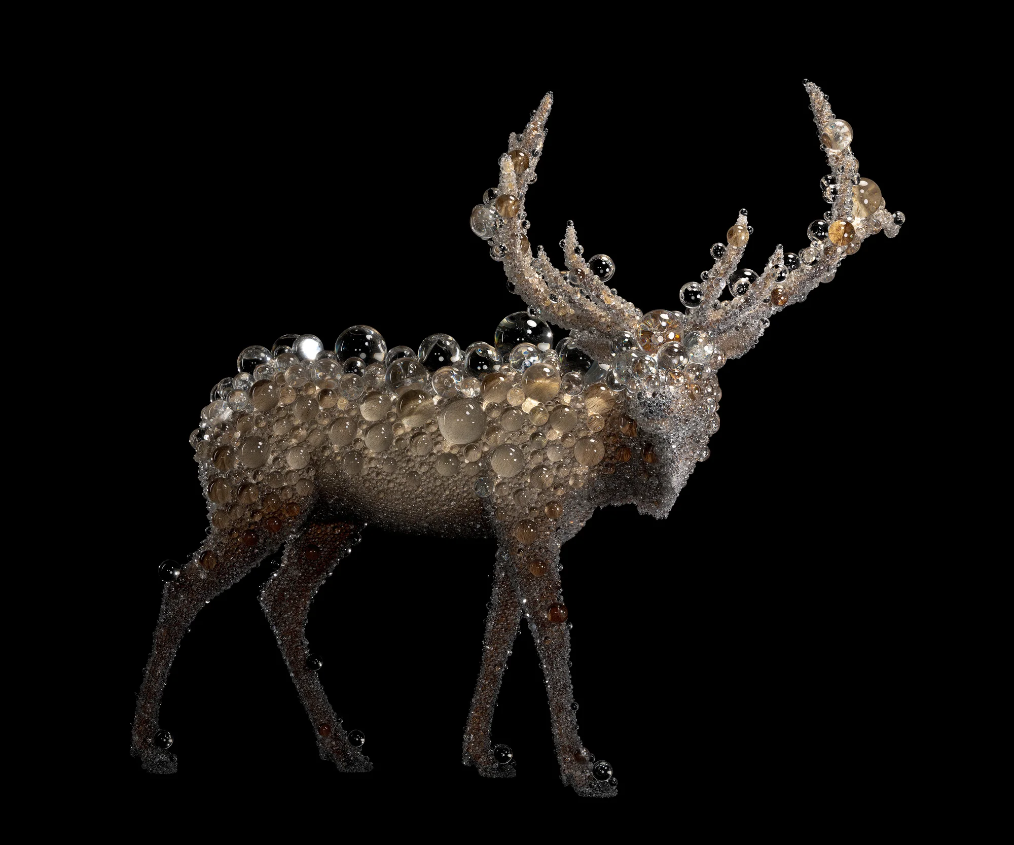 PixCell-Elk#3 by Kohei Nawa